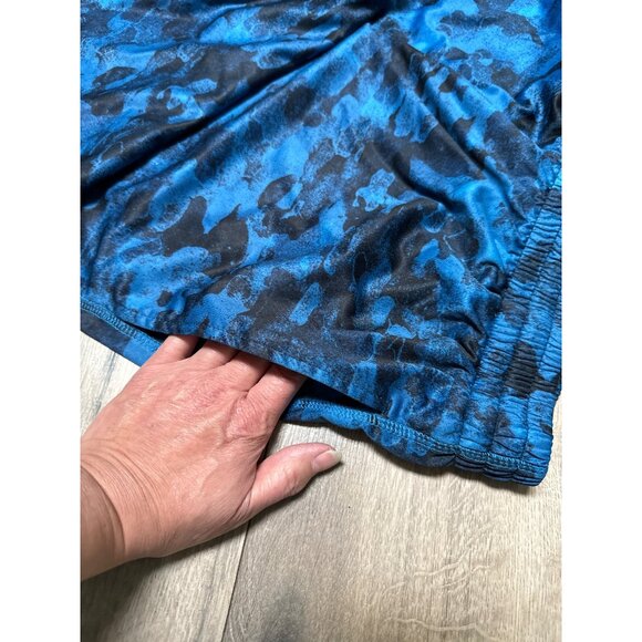 Pro Player XL Blue & Black Camouflage Athletic Shorts - Picture 5 of 5